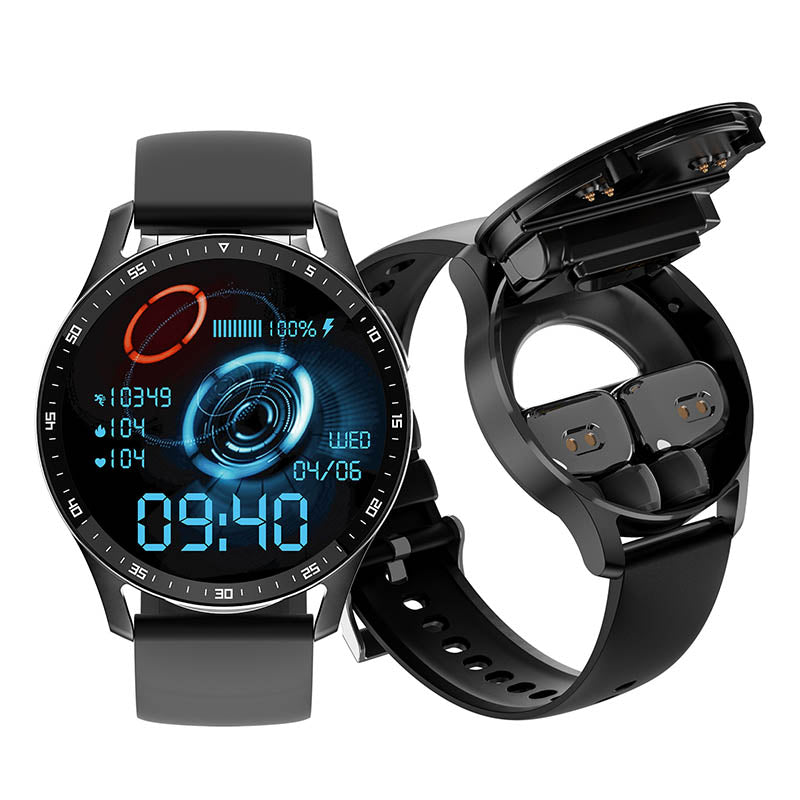 2 In 1 Smartwatch With Earphones