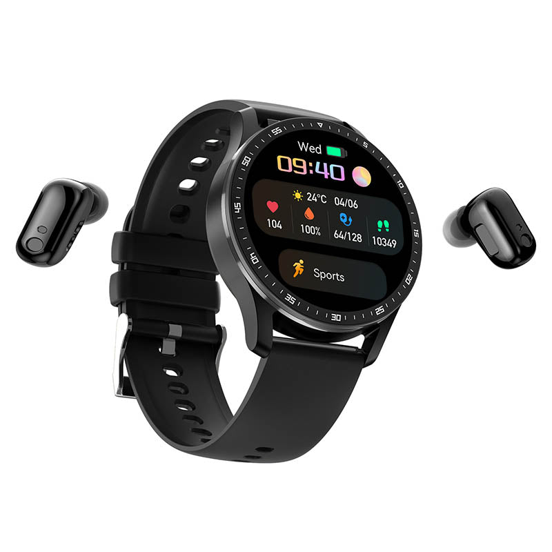 2 In 1 Smartwatch With Earphones