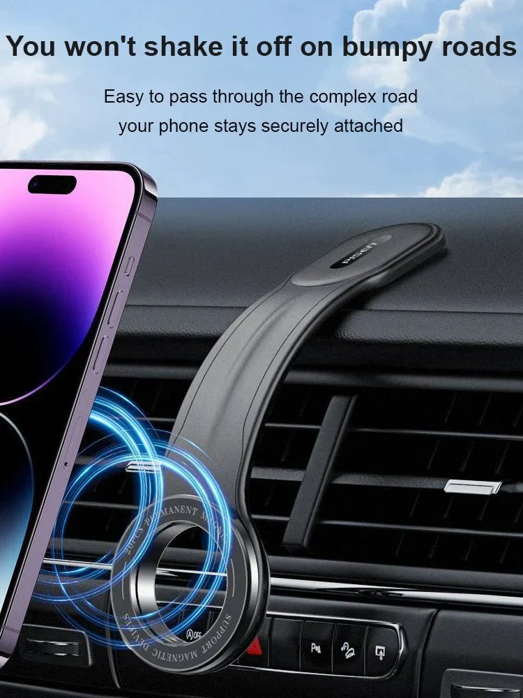 49% OFF- Magnetic suction car phone holder